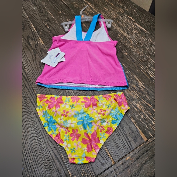 My Little Pony Girls Pink 2 Piece Tankini Swimsuit different sizes available - Picture 2 of 3